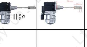 Actuator： 04E145725AD Turbo： Electronic Actuator - AA-ELE-233