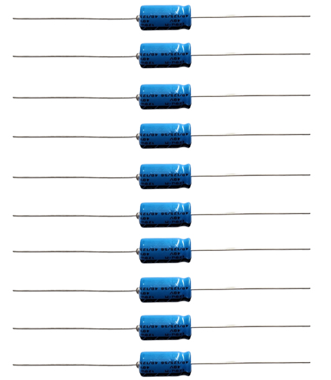 Aluminium Electrolytic Capacitor *10pcs Repair Part for 120uF 40V Aluminum Electrolytic Capacitor Axial, CAN 800 mm  - AA-REP-079