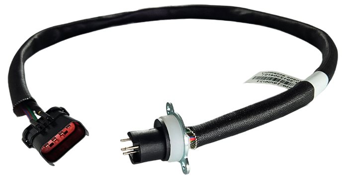 SA1151-24 D Type Connector 710mm Harness Repair Part for D Type Harness; Length=710mm; OE#: 28390549 for DDE S60 14L - AA-REP-088