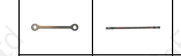 AA-REP-007 Repair Part for Center Length：85.9mm U-006 Bore Diameter：φ 1.Connecting rod  - AA-REP-007