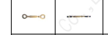 AA-REP-013 Repair Part for Center Length：51.4mm SU-028 Bore Diameter：φ 1.Connecting rod - AA-REP-013